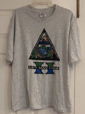 Vintage St. Kitts Triathlon T-shirt in the Caribbean 1998